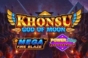 Playtech : Mega Fire Blaze: Khonsu God of Moon PowerPlay Jackpot - KINGBET189