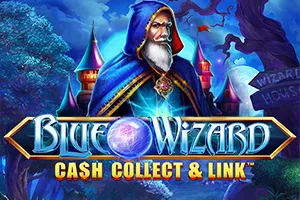 Playtech : Blue Wizard: Cash Collect & Link - KINGBET189