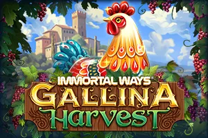 Playtech : Immortal Ways Gallina Harvest - KINGBET189