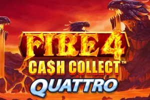 Playtech : Fire 4: Cash Collect Quattro - KINGBET189